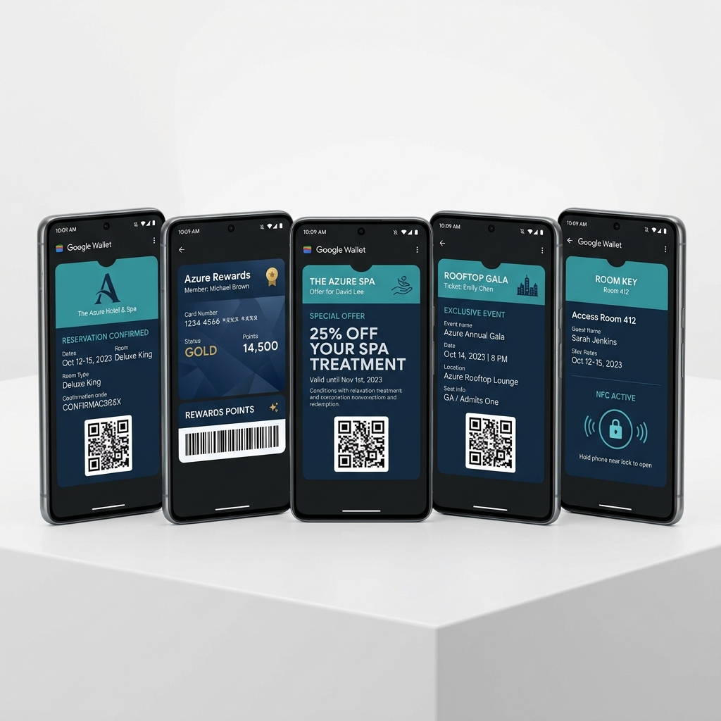 Google Wallet Pass Types: What's Available for Hotels